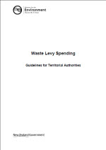 waste levy spending guidelines cover