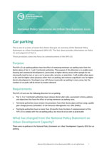webCover Car parking Fact sheet
