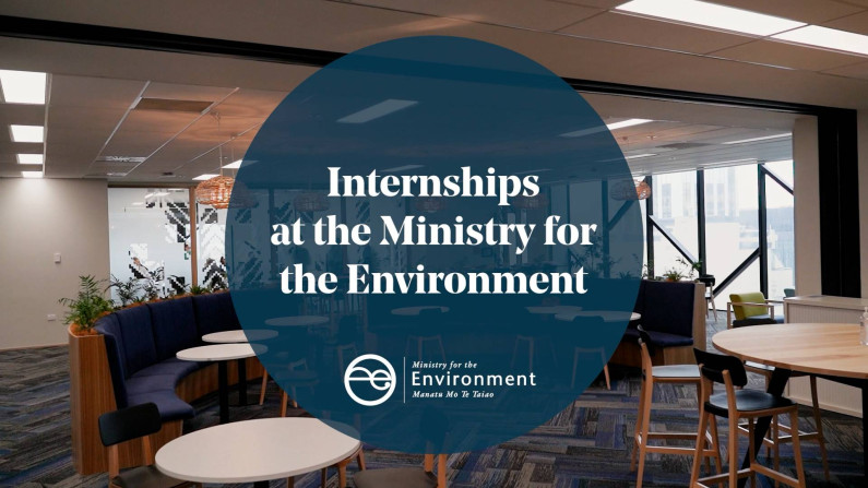 Thumbnail of video 'Internships at the Ministry for the Environment'.