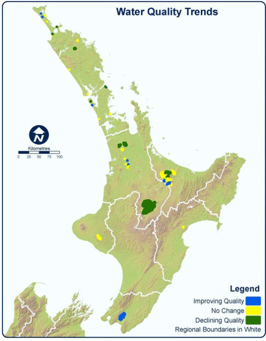 Snapshot of lake water quality in New Zealand | Ministry for the ...