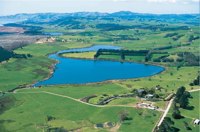 Lake Spectacle in the Auckland Region