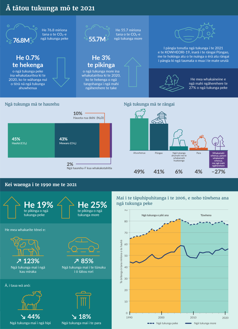 A tatou tukunga mo te 2021 infographic
