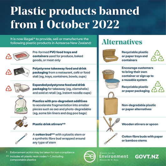 First phaseout of problematic plastics begins Ministry for the