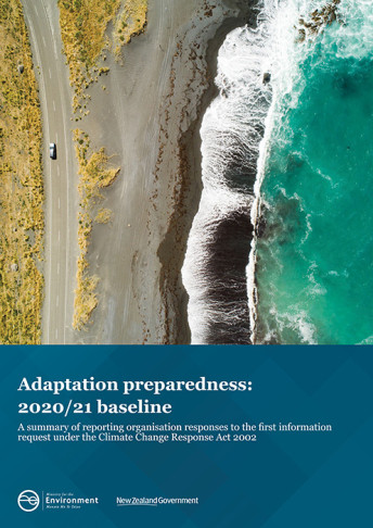 Adaptation preparedeness 2020/2021 baseline report cover