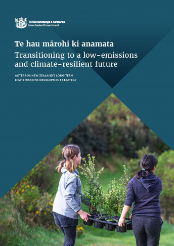 Aotearoa New Zealand's long-term low-emissions development strategy cover