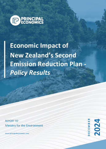 COVER Economic impact of New Zealands second emissions reduction plan policy results