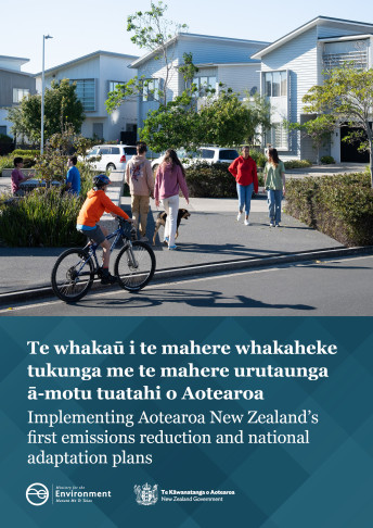 COVER implementing Aotearoa NZs first emissions reduction and national adaptation plans
