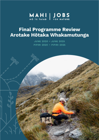 COVER jobs for nature final review