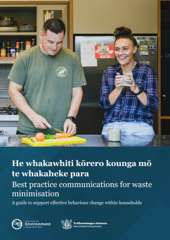 COVER1 Best practice communications for waste minimisation