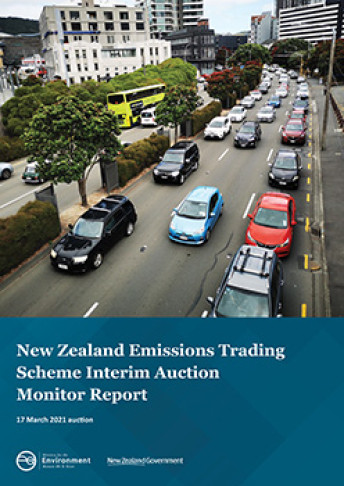 Cover NZ Emissions Trading Scheme Interim Auction Monitor Report
