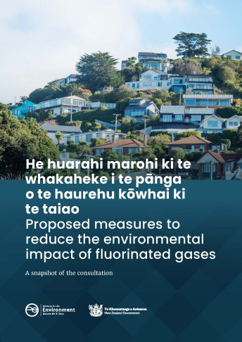 Cover Proposed measures to reduce the environmental impact of Fgases summary