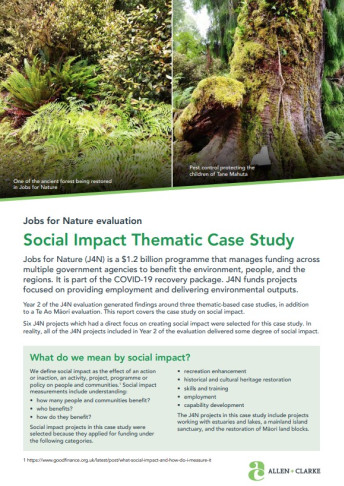 Cover Social Impact Thematic