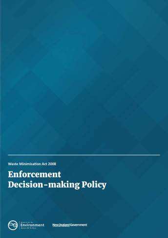 Cover Enforcement Decision making policy