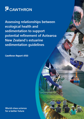 Cover assessing relationships between ecological health and sedimentation potential refinement estaurine sedimentation guidelines