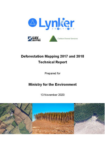 Deforestation mapping report thumbnail