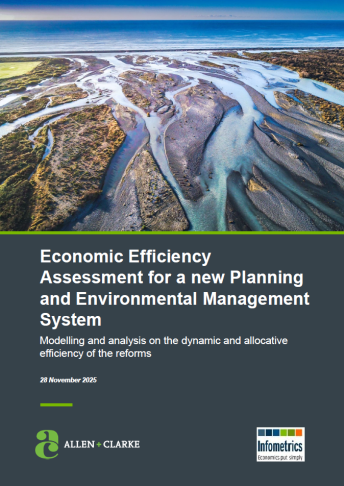 Economic Efficiency Assessment for a New Planning and Environmental Management System