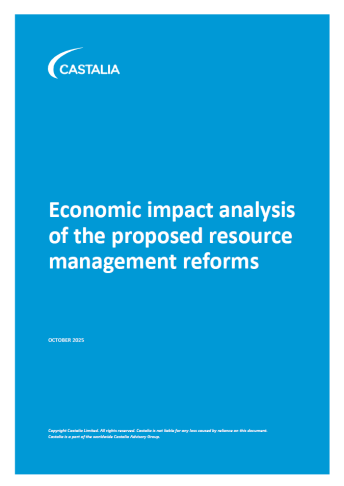 Economic Impact Analysis of Proposed Resource Management Reforms