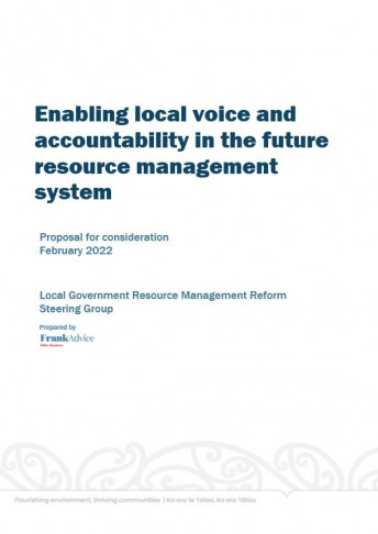 Enabling local voice and accountability in the future RM system thumbnail