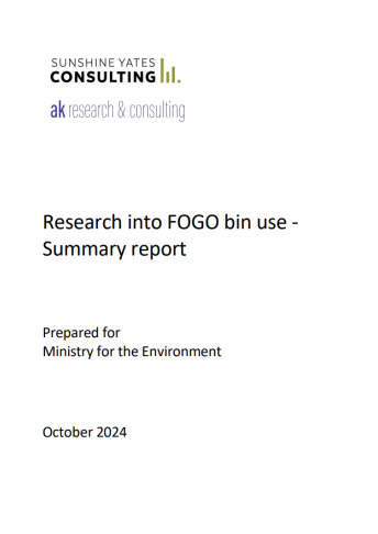 FOGO Summary report v2
