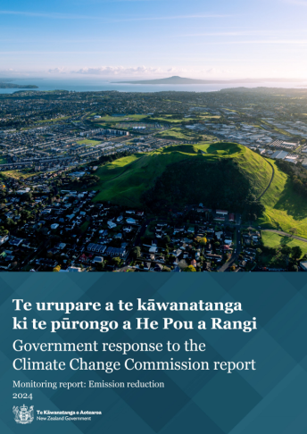 Government response to CCC report cover