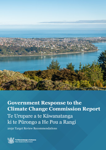 Govt response to CCC 2050 targets recom 2025