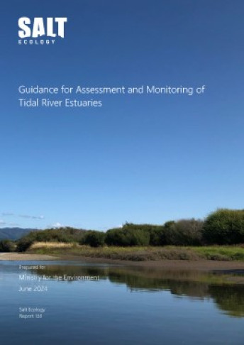 MFE Tidal River Estuary Monitoring Guidance FINAL cover