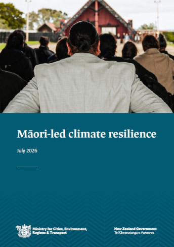 Maori led climate resilience