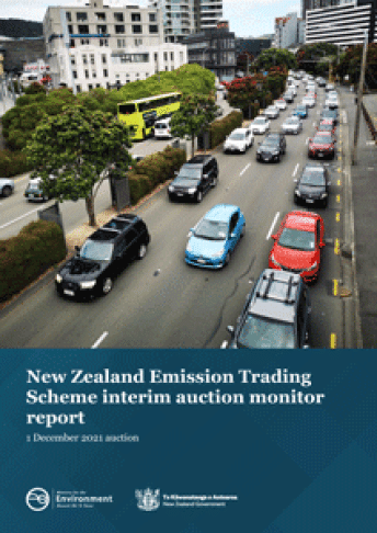 NZ ETS interim auction monitor report 1 Dec thumbnail