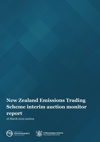 NZ ETS interim auction monitor report 16 March tn v2