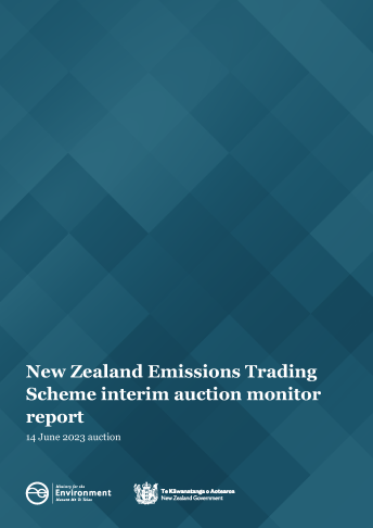 NZ ETS interim auction monitor report cover v3