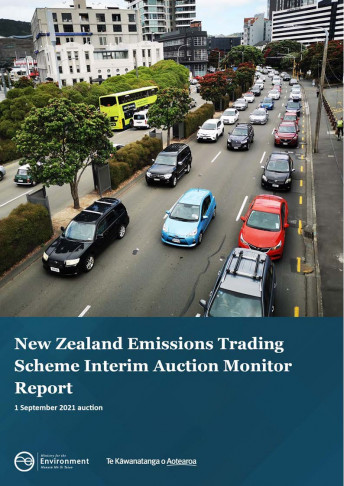 NZ ETS interim auction monitor report thumbnail