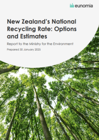 NZ National Recycling rate cover
