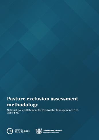 Pasture exclusion assessment methodology cover