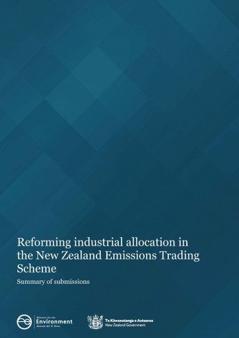 Reforming industrial allocation in the NZ ETS summary of submissions thumbnail