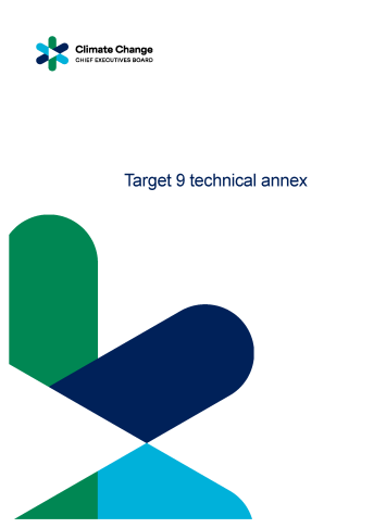 Target 9 technical annex cover