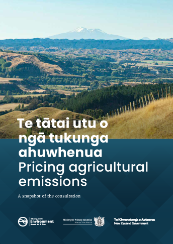 Agricultural Emissions Summary Cover