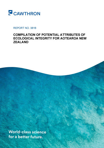 COVER Compilation of potential attributes of ecological integrity