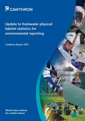 COVER cover update to freshwater physical habitat statistics