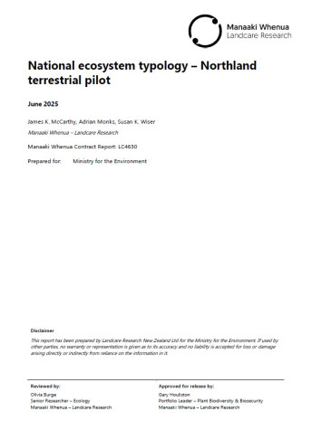 Northland terrestrial pilot cover