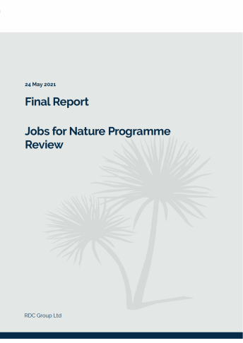 RDC review jobs for nature programme