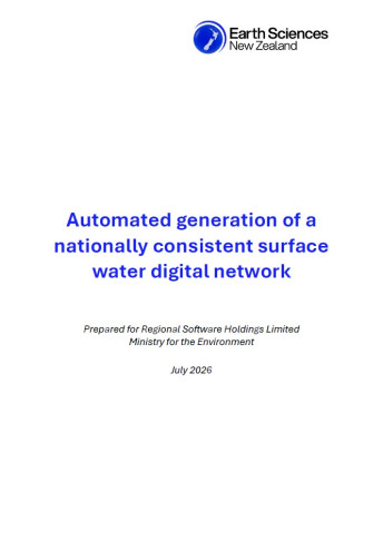 cover automated generation surface water digital network