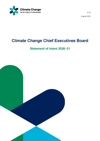 cover climate change chief executives board statement of intent 2026 31