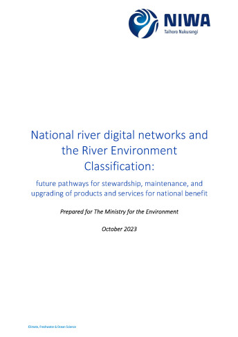 cover national river digital networks and river environment classification