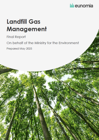 landfill gas management cover