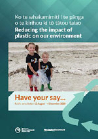 cover of Reducing the impact of plastic on our environment summary