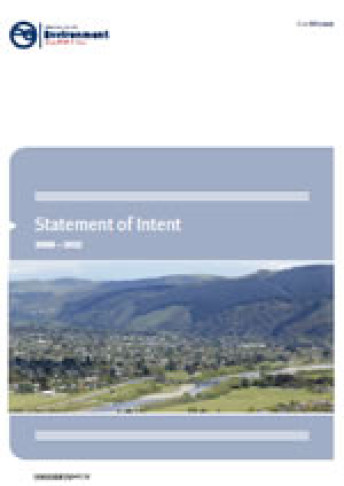 Cover of Statement of Intent 2009 to 2012