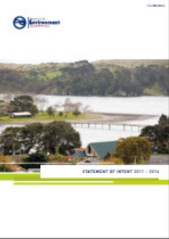 Cover of Statement of Intent 2011 to 2014