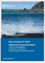 New Zealand's sixth national communication under the United Nations Framework Convention on Climate Change and the Kyoto Protocol publication cover