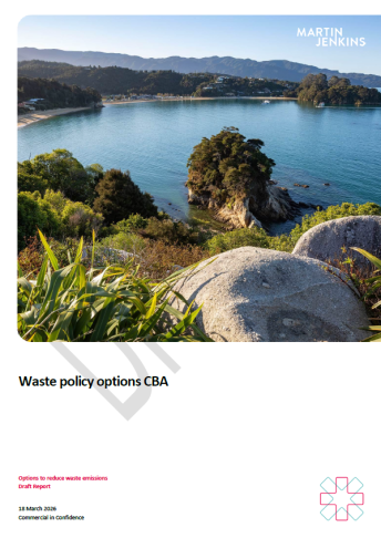 waste policy options cba cover