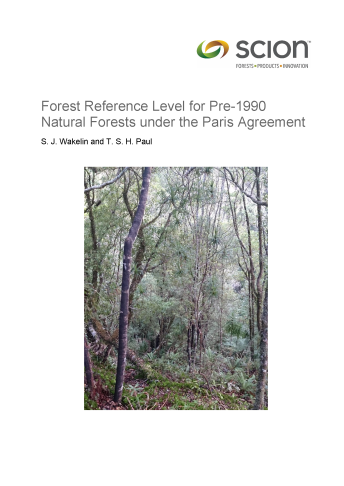 cover forest reference level for pre 1990 natural forests under the paris agreement